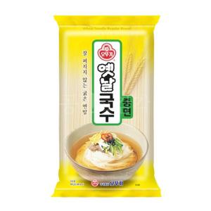 중면 국수면 1.5kg 굵은 면 오뚜기 멸치국수 짜장면 비빔면 두꺼운