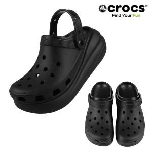 CROCS 남여공용 클래식 크러쉬 클로그 207521-001 블랙