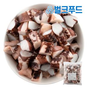 타코야끼 가문어 슬라이스 중 1kg 냉동 자숙 오징어다리