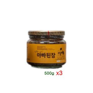 상황에 빠진 아빠된장 맛있는 집 재래 식 시골 옛날 상황버섯물 국산콩100% 500g