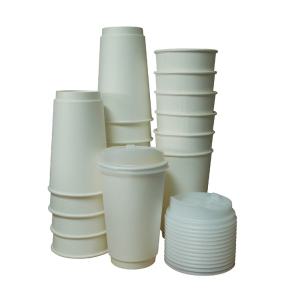 (코스트코 직배송) 삼풍 이중단열 커피컵 473ml x 160 (뚜껑 포함)Sampoong Double-layered Paper Cup & Lid 473ml x160