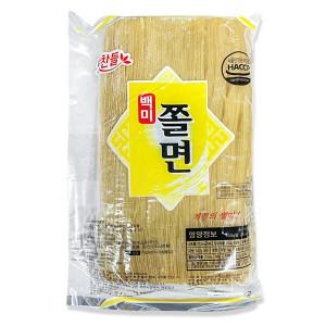 업소용 대용량 백미 맛찬들 쫄면 2KG 쫄면사리 떡볶이 부대찌게 사리