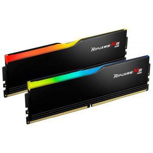 G.SKILL Ripjaws M5 RGB 시리즈 (인텔 XMP 3.0) DDR5 RAM 32GB (2x16GB) 6400MT/s CL36-48-48-102 1.35V 데