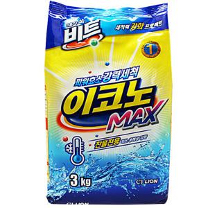 비트 이코노맥스 가루세제 일반용 리필 3kg 1개