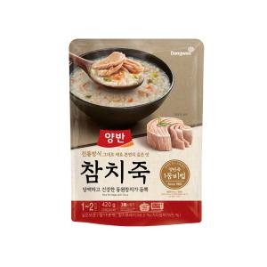 양반죽 파우치 420g 참치죽 (5봉) 무료