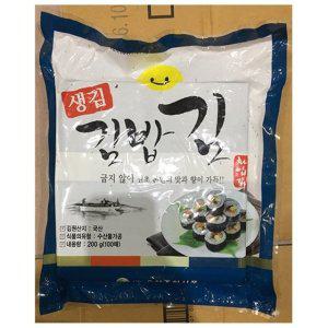 화입김밥김(유창 100매 200g) (WF20C31)