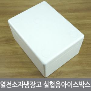 미니 열전소자냉장고 실험용 아이스박스 스티로폼