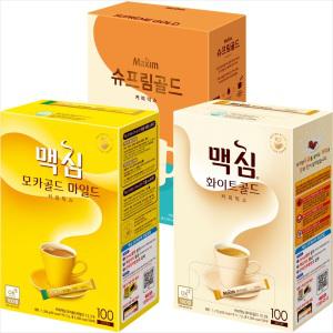 맥심모카/화이트/슈프림골드100T-2개구매시1000원DC+넉넉한유통기한