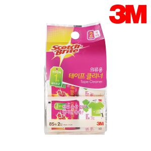 3M 스카치브라이트 의류용 테이프 클리너 리필 2입