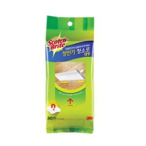 3M 스카치브라이트 정전기 청소포 대형 리필 (30매)