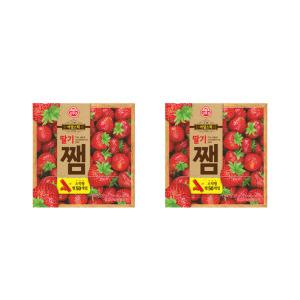 오뚜기 아임스틱 딸기잼 20g 100개 일회용잼 모닝빵 식빵 토스트 딸기잼스틱