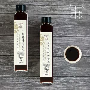 [남도식초] 하화숙 발효 포도 발사믹식초 5병x200ml