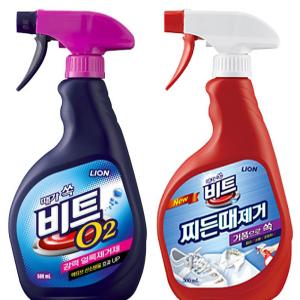 비트 O2 얼룩제거 스프레이 500ML O2 얼룩제거 표백제