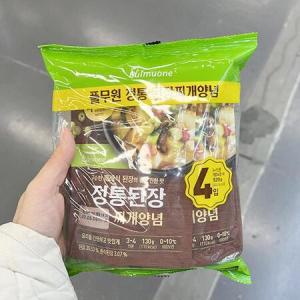 풀무원 정통된장찌개전용양념 130g x 4 x 1개