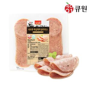 큐원 서브큐 쿡살라미 슬라이스 500g