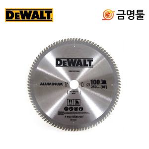 디월트 DWA102100A 씬 커프 알루미늄용 팁쏘 10인치 100날 2.4T 원형톱날