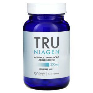 트루니아젠 에이지베터 Tru Niagen, Age Better, 300mg, 90개 베지테리언 캡슐