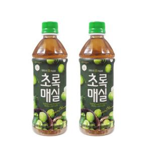 초록매실 500ml PET 페트병 20개입 무료배송