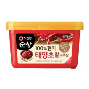 청정원 순창 태양초 현미 찰고추장 3kg