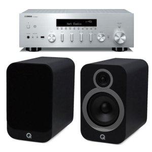 야마하 R-N600A + Q Acoustics 3030i 하이파이 네트워크 오디오