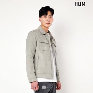 [하프클럽/HUM]남) 스웨이드 집엎 트러커(FHOSCUV142M)