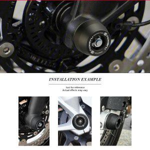 휠 스핀들 보호 커버 세트 호환 야마하 FZ-07 XSR700 MT07 2013-