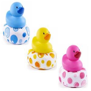 Munchkin Duck Duck Clean Sponge Bath Toy/먼치킨 오리 목욕 스펀지 블루/핑크/옐로우(택1)/AB-ENM/목욕용