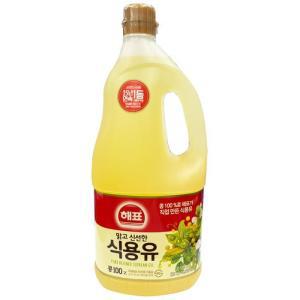 [해표] 해표식용유콩기름 1.8L 1개