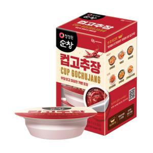 청정원 순창 컵고추장 300g (50g X 6개) 여행용 휴대용 간편개별포장