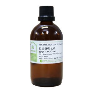 허브솝 로즈마리 오일 100ml 대용량 원액100% 천연 허브 침구 양모볼 디퓨저 아로마 에센셜오일