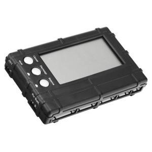 3-in-1 배터리 전압 계량기 RC LCD 배터리 방전기, 블랙 밸런서 밸런스 충전기, 2-6S 리튬-Fe 배터리 전압