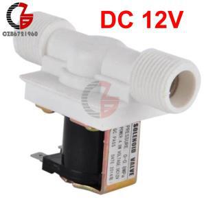 12 NC DC 12V 24V AC 220V AC110V 마그네틱 NC 전기 솔레노이드 밸브 물 공기 흡입구 흐름 스위치