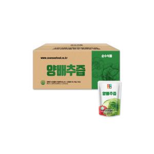 순수식품 양배추 브로콜리 사과즙 80ml 100개