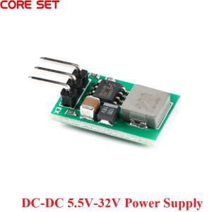 DC-DC 전압 안정화 공급 장치 모듈, 조정기, 스텝 다운 5.5V-32V 입력 LM7805 변환, 5V 1A, 10 개,