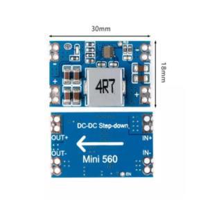 5a DC-DC mini560 스텝 다운 안정화 전압 공급 장치 모듈 출력 3.3 12V