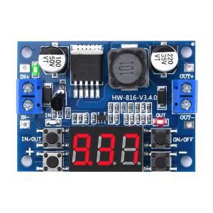 디지털 디스플레이 전압 안정기 모듈, 가변 벅 파워 LM2596 DC7 ~ 36V