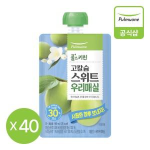 [보리보리/풀무원]풀무원 풀스키친 고칼슘스위트우리매실 4,000ml(100ml40개입)