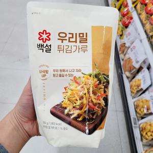 백설 우리밀 튀김가루 500g