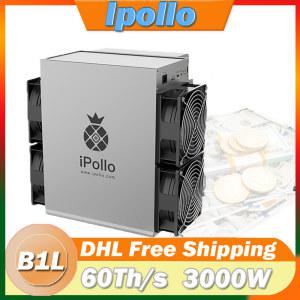 중고 iPollo B1L 60Th/S 채굴 3000W 비트코인 SHA256 0.05j/Gh 가정용 기계 재고, 무료 배송