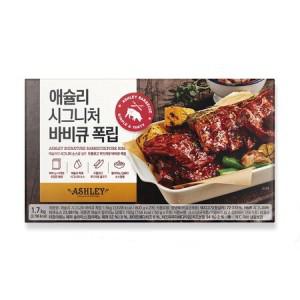 애슐리 바비큐 폭립 (800gx2 + 50gx2) 간편한 맛있는 반찬 식사 안주 캠핑