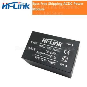 파워서플라이 하이링크 AC DC 절연 스위칭 스텝 다운 전원 공급 장치 모듈, 컨버터 HLK-10M05, 220V, 5V, 2