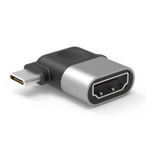 USB C타입 젠더 꺾임 HDMI to C 모니터 노트북 맥북 아이맥 갤럭시 핸드폰 변환