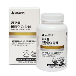 오스틴제약 리포좀비타민C파워 1,000mg 180정 최신제조