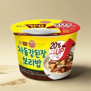 오뚜기 컵밥 차돌강된장보리밥 310g 12개