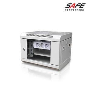 세이프네트워크 10형 4U 소형 CCTV 허브랙 캐비넷(255Hx350W) SAFE-4SOHO