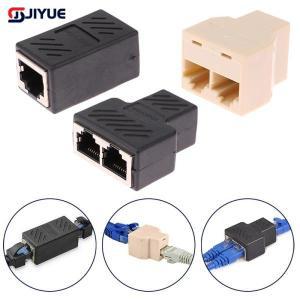 케이블 실용적인 RJ45 네트워크 스플리터 어댑터 포트, CAT5/6 LAN 이더넷 고성능 1-2 웨이 듀얼 암 스위칭