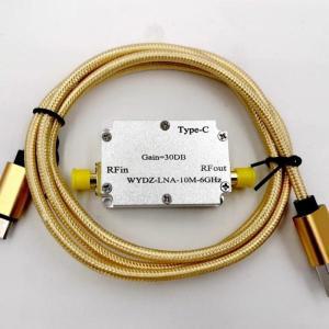 높은 평탄도 수신 증폭기 RF 구동 Hackrf One 수신 소프트웨어 라디오 리시버 SMA 10M-6GHz 이득 30DB