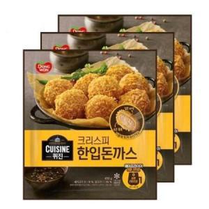 퀴진 크리스피 한입돈까스 450g x 3봉