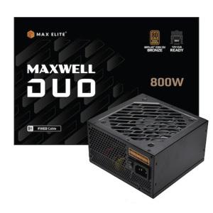 HIT 맥스엘리트 MAXWELL DUO 800W 80PLUS브론즈 PCIE5 플랫 /정품/오늘출발/안심포장