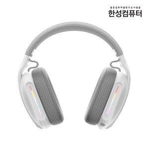 한성컴퓨터 TFG CH PRO Wireless 3모드 게이밍 헤드셋 (화이트)